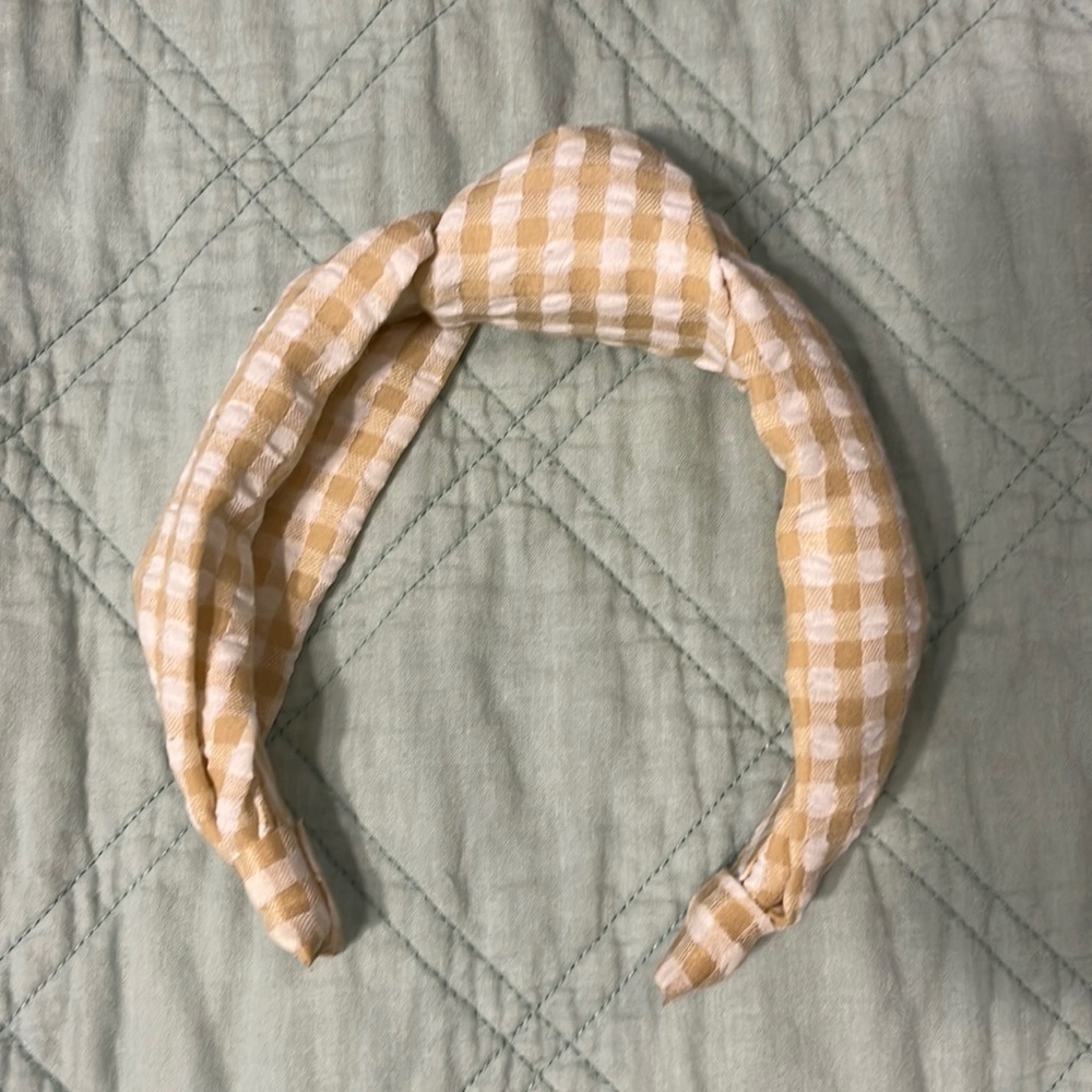 Gingham Headband